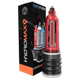 Hydromax 9 - Penis Pump - Red