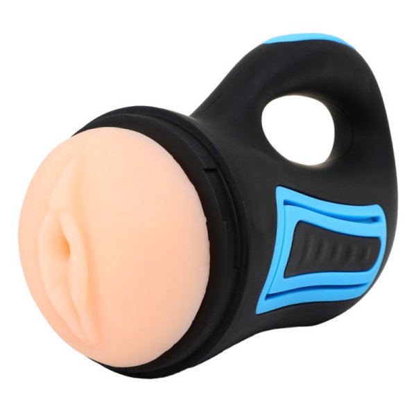 Apolo Men Vagina Masturbator - Blue