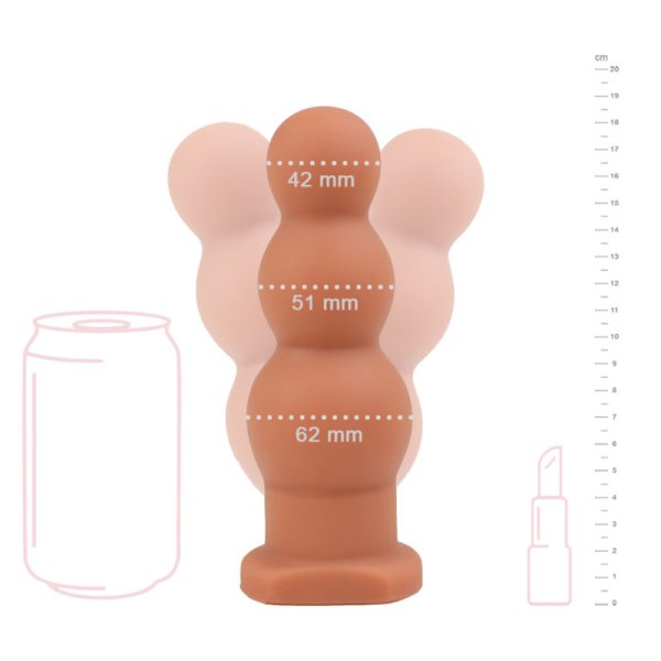 Triple Boules Anal Plug