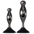 Joy Sticks Metal Anal Plug With Suction Cup - Black