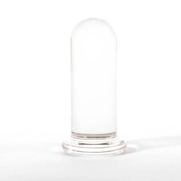 Acrylic Anal Plug With Vacuum Base