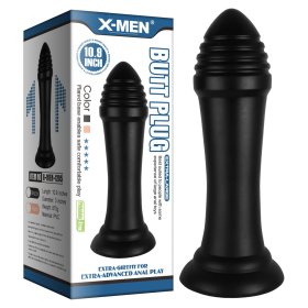 X-Men 10.9" Extra-Large Ribbed Butt Plug