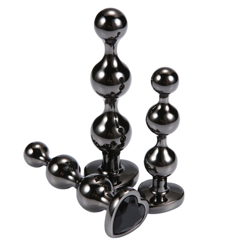 Secret Shine Booty Heart Jewelle Anal Beads