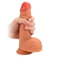Double Layer 7.8 inch Lifelike Silicone Dildo