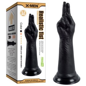 Realistic Fisting Dildo With Two Pointed Fingers