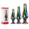 Secret Shine Metal Butt Plug Rainbow