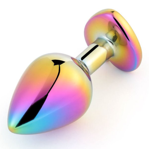 Colorful Heart-Shaped Princess Plug