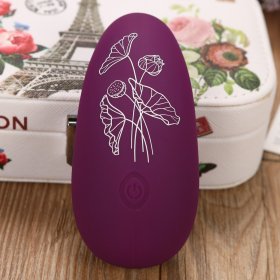 Luxry Silicone Clitoral Vibrator In Purple