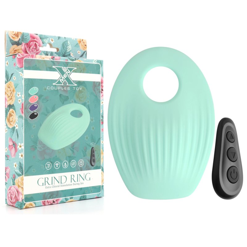 Grind Cock Ring For Couple - Lake Blue